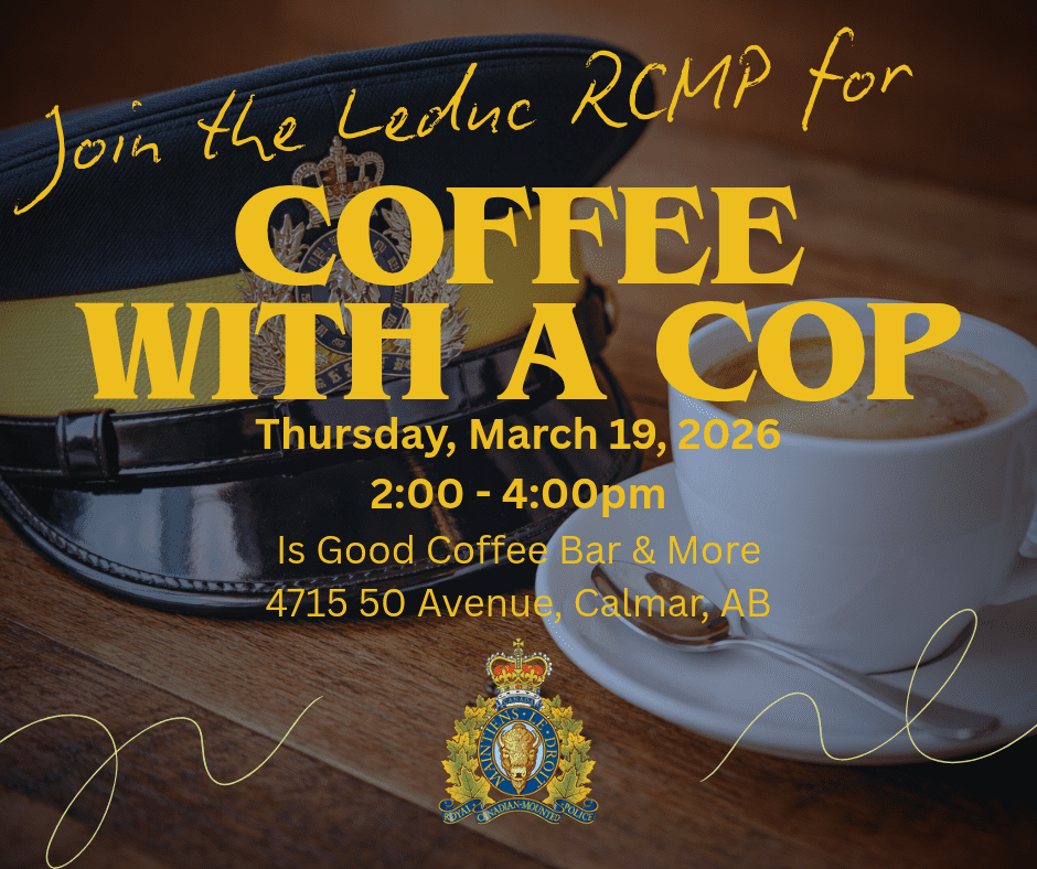Coffee with a cop in Calmar
